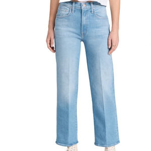 MOTHER Women's Light Blue High-Rise Skinny Jeans